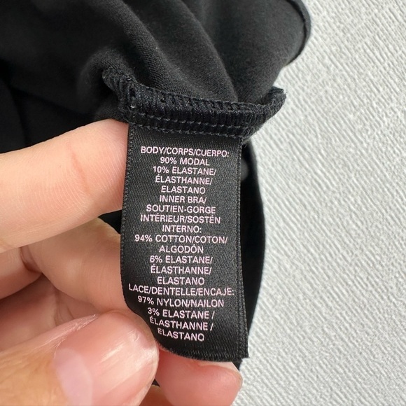 Victoria’s Secret sleeveless lace top black size S - Picture 7 of 9